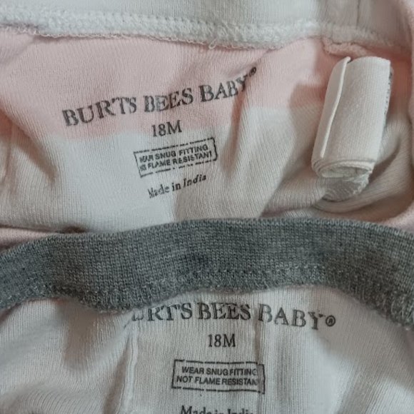 Burt's Bees Baby Pajama Set, 18M - Picture 3 of 3